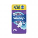 Always Ultra Pads Long With Wings Size 2 Sanitary Pads (Pack of 24) C006926 PX70949