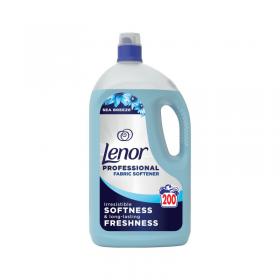 Lenor Professional Fabric Softener Liquid 200 Wash 4L Sea Breeze (Pack of 2) C010424EA PX76186
