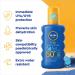 Nivea Sun Kids Protect and Care Coloured Sun Cream Lotion Spray 5in1 SPF 50+ 200ml C009317 PX85667