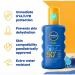 Nivea Sun Kids Protect and Care Colour Lotion Spray SPF 50+ Pump Bottle 200ml 707928 PX85669