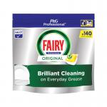 Fairy Professional Original All In One Dishwasher Capsules x140 Capsules Lemon (Pack of 2) C010419 PX85939