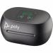 Poly Voyager Free 60+ UC Carbon Black Earbuds +BT700 USB-A Adapter +Touchscreen Charge Case 7Y8G3AA PY05384
