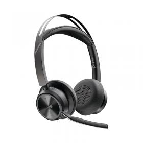 HP Poly Voyager Focus 2 MS Teams Certified USB-C-C Headset +USB-CA Adapter +Charging Stand 9T9J6AA#AC3 PY15724