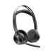 Poly Voyager Focus 2 MS Teams Certified USB-C-C Headset +USB-CA Adapter +Charging Stand 9T9J6AA#AC3 PY15724