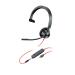 Poly Blackwire 3315 Monaural Wired Headset USB-C Microsoft Teams Version 214015-01 PY16777