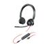 Poly Blackwire 3325 Stereo Wired Headset USB-C Microsoft Teams Version 214017-01 PY16779