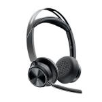 Poly Voyager Focus 2 Stereo Bluetooth Headset Microsoft Teams Version USB-A Black 213726-02 PY17178