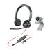 Poly Studio P5 Kit Webcam with Blackwire 3325 Wired Stereo Headset 2200-87130-025 PY17504