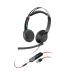 Poly BW5220 Stereo Headset USB A Corded 80R97AA PY21109