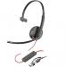 Poly Blackwire 3210 Monaural USB-C Headset +USB-CA Adapter 8X214AA PY42897