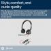 Poly Blackwire 3320 Stereo Microsoft Teams Certified USB-C Headset +USB-CA Adapter 8X220AA PY42910