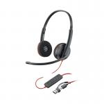 Poly Blackwire 3220 Stereo USB-A Headset 8X228AA PY42937