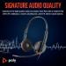 POLY Blackwire 3220 Stereo USB-C Black Headset +USB-CA Adapter Bulk 8X2J9A6 PY43312