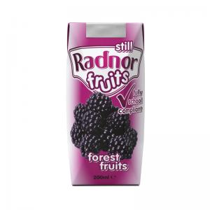 Radnor Hills Radnor Fruits Forest Fruits Tetra Pack 200ml Pack of 24