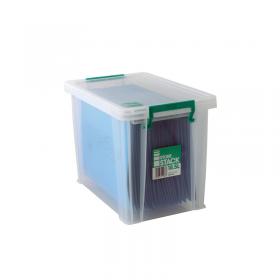 StoreStack 18.5 Litre Storage Box W400xD260xH290mm Clear RB11086 RB11086