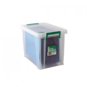 StoreStack 18.5 Litre Storage Box W400xD260xH290mm Clear RB11086 RB11086