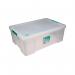 StoreStack 51 Litre Storage Box W660xD440xH230mm Clear RB11089 RB11089