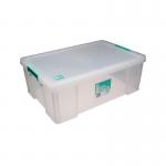 StoreStack 51 Litre Storage Box W660xD440xH230mm Clear RB11089 RB11089