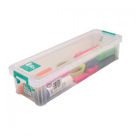 StoreStack 2.2 Litre Storage Box W370xD110xH80mm Clear RB75896 RB75896