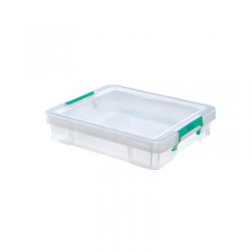 StoreStack 9 Litre Storage Box W430xD360xH90mm Clear RB75897 RB75897