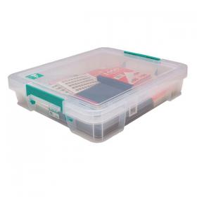 StoreStack 9 Litre Storage Box W430xD360xH90mm Clear RB75897 RB75897