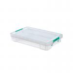 StoreStack 12 Litre Storage Box W550xD360xH90mm Clear RB75898 RB75898