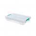 StoreStack 12 Litre Storage Box W550xD360xH90mm Clear RB75898 RB75898