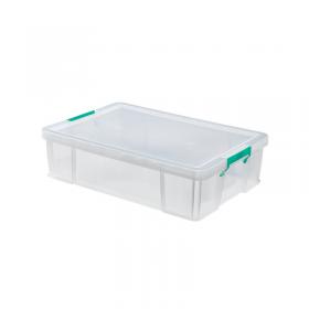 StoreStack 37 Litre Storage Box W680xD440xH170mm Clear RB75899 RB75899