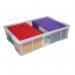 StoreStack 37 Litre Storage Box W680xD440xH170mm Clear RB75899 RB75899