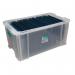 StoreStack 54 Litre Storage Box W640xD380xH310mm Clear RB77234 RB77234