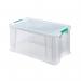 StoreStack 54 Litre Storage Box W640xD380xH310mm Clear RB77234 RB77234