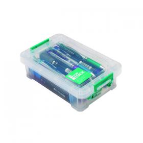 StoreStack 0.8 Litre Storage Box W200xD125xH50mm Clear RB90118 RB90118