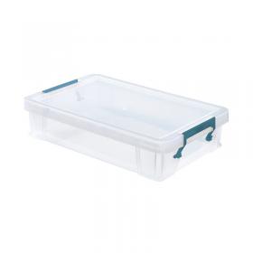 StoreStack 5.5 Litre Storage Box W400xD255xH80mm Clear RB90121 RB90121