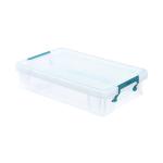 StoreStack 5.5 Litre Storage Box W400xD255xH80mm Clear RB90121 RB90121