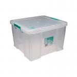 StoreStack 48 Litre Storage Box 490x440x320mm Clear RB90125 RB90125