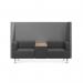 ROCADA BE SOFT Double Booth and Table - Grey 1805-4-1
