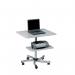 ROCADA SET Mobile Computer Table - Grey 3050