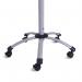 ROCADA VISUALLINE Mobile Lectern and Speaker Stand Height Adjustable - Grey 3080