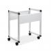 ROCADA VISUALLINE Mobile Filing Trolley for A4 and Folio - White 310