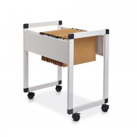 ROCADA VISUALLINE Mobile Filing Trolley for A4 and Folio - White 310