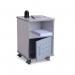 ROCADA SET Mobile Work Unit Portrait - Grey 4030