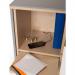ROCADA VISUALLINE Multifunctional Office Caddy with Shelves - Grey 4036