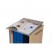 ROCADA VISUALLINE Multifunctional Office Caddy with Shelves - Beech 4036/1