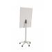ROCADA ECO-LINE Mobile Flipchart with Magnetic Dry-Wipe Surface - Grey Frame 616eco