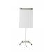 ROCADA ECO-LINE Mobile Flipchart with Magnetic Dry-Wipe Surface - Grey Frame 616eco