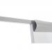 ROCADA VISUALLINE Mobile Magnetic Flipchart (Height Adjustable with Castors) - Grey 617