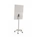 ROCADA ECO-LINE Mobile Magnetic Flipchart (Height Adjustable with Castors) - White 617eco