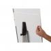 ROCADA ECO-LINE Mobile Magnetic Flipchart (Height Adjustable with Castors) - White 617eco