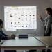 ROCADA SKINWHITEBOARD MATT Dry-Wipe Board with Magnetic Lacquered Surface 75x115cm - White 6420Matt