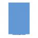 ROCADA SKINCOLOUR Dry-Wipe Board with Magnetic Lacquered Surface 75x115cm - Blue 6420R-630